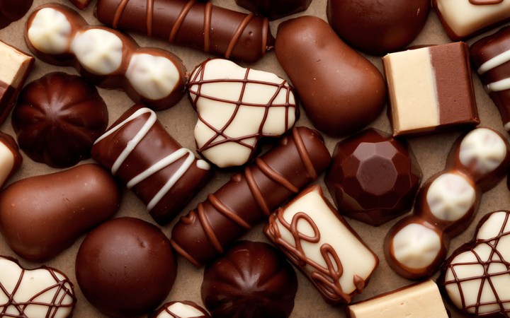 chocolate glazed sweets