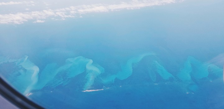 over Bahamas