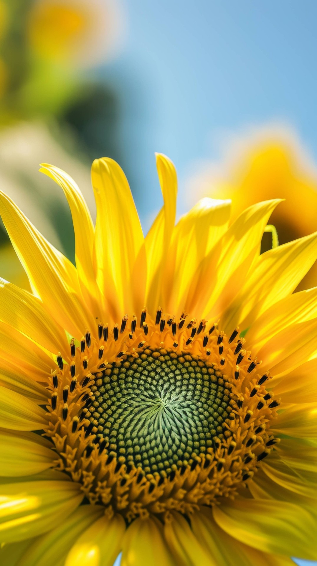 Pollen, Close-up Hintergrundbilder