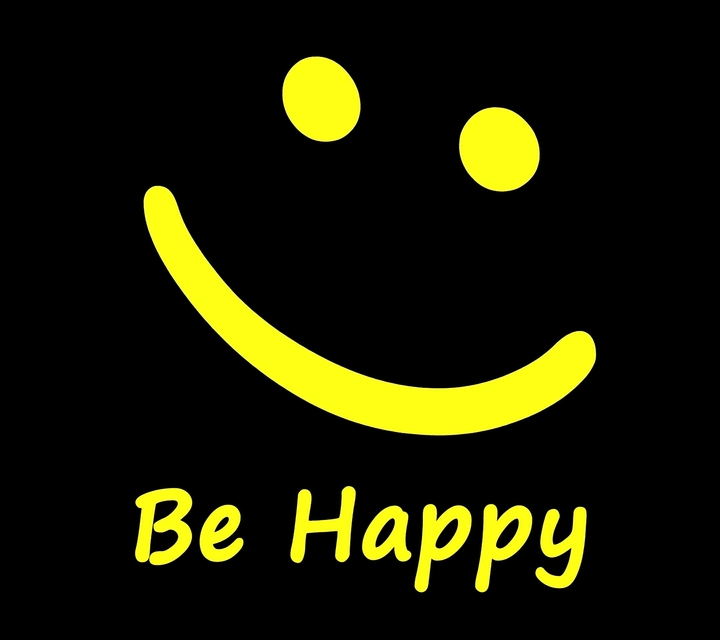 BE HAPPY