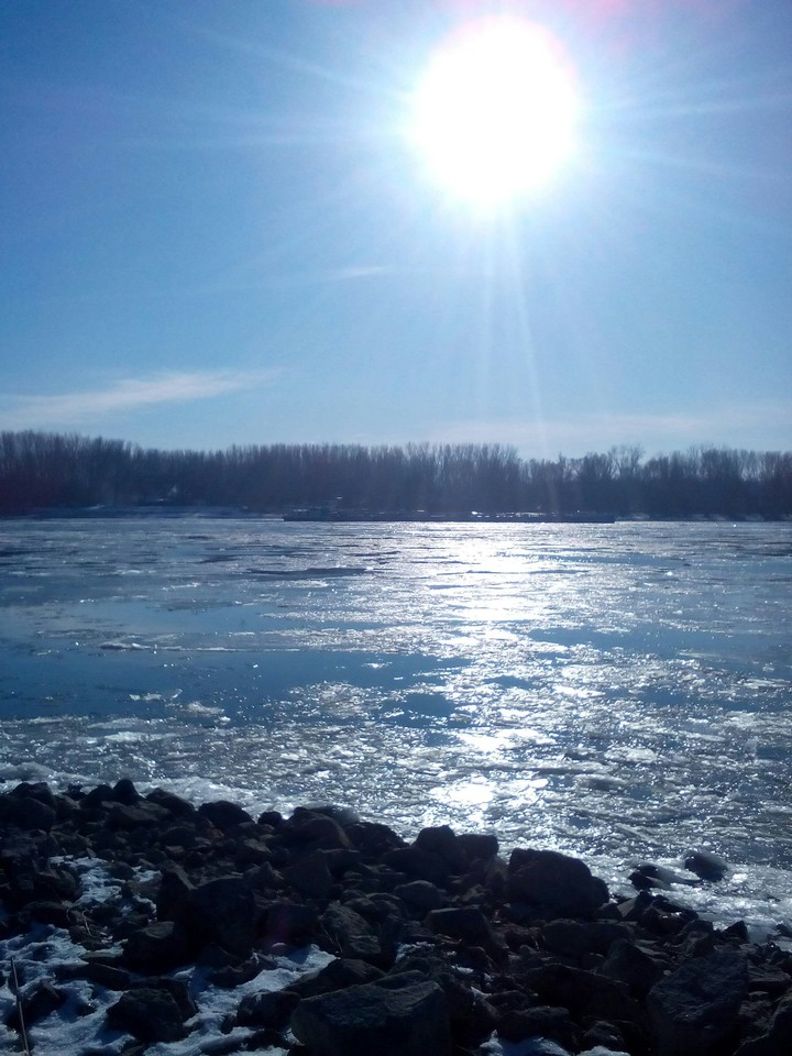 sunce i led