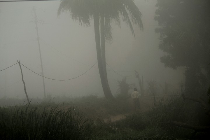 #fog #village