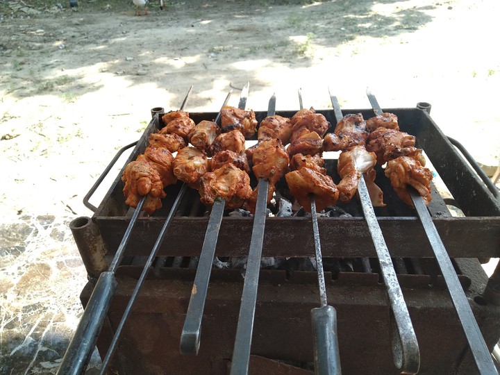 Barbeque Chicken, life of every party with some whiskey