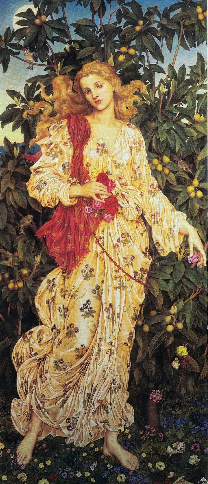 Flora by Evelyn de Morgan