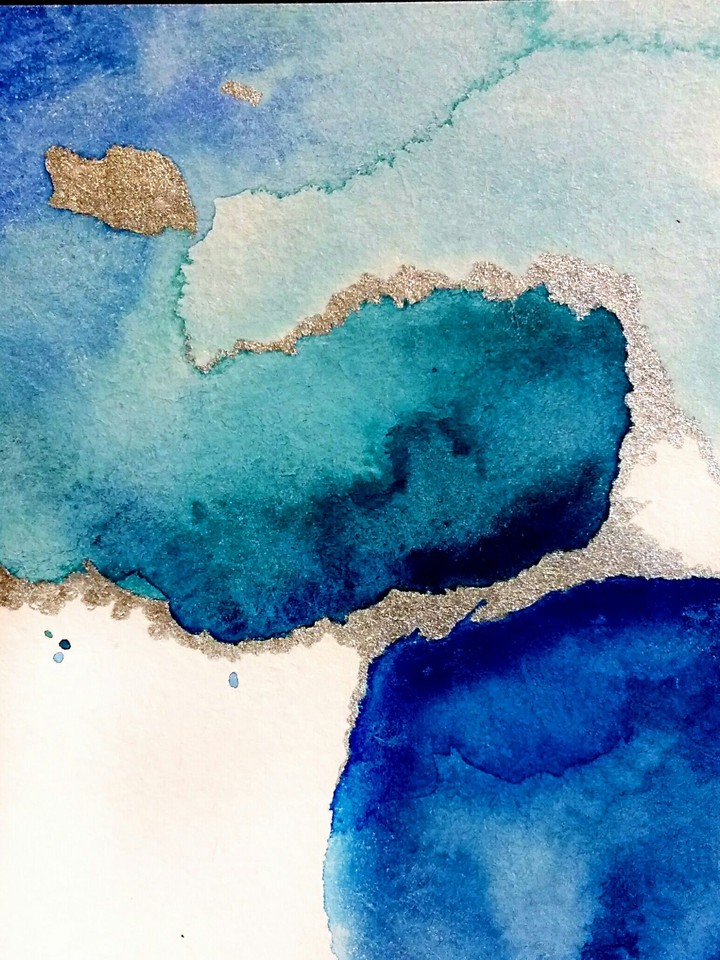 Ocean watercolors
