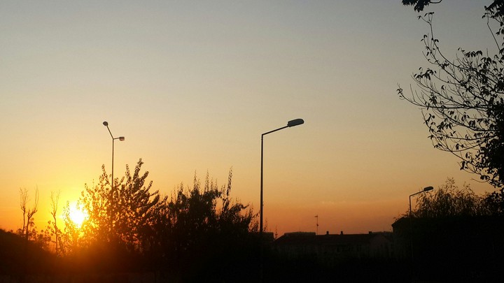evening sun