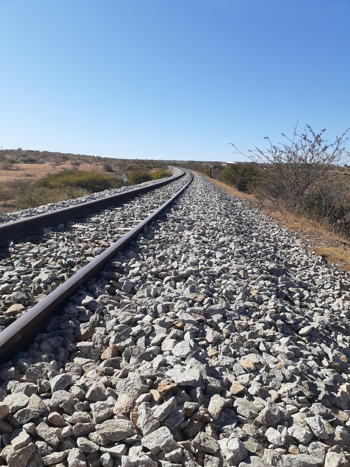 concrete by the rail