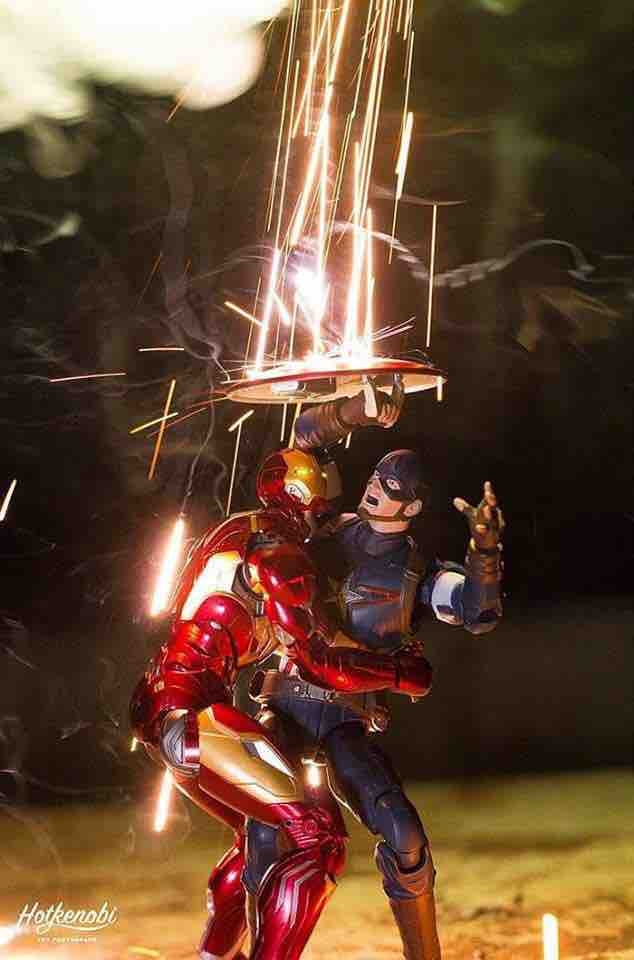marvel avengers captain America and ironman