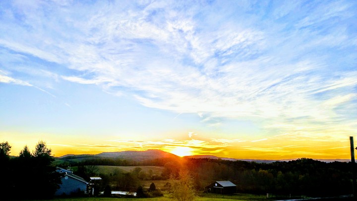 a new day begins