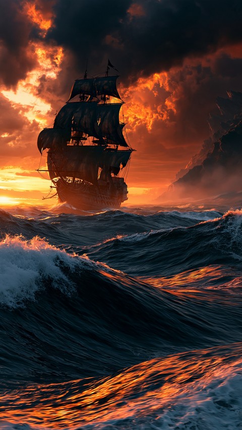 sfondi dusk, boat