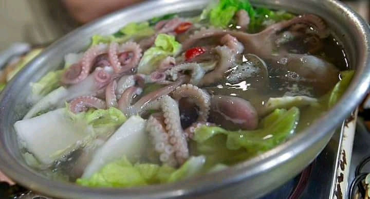 small octopus soup