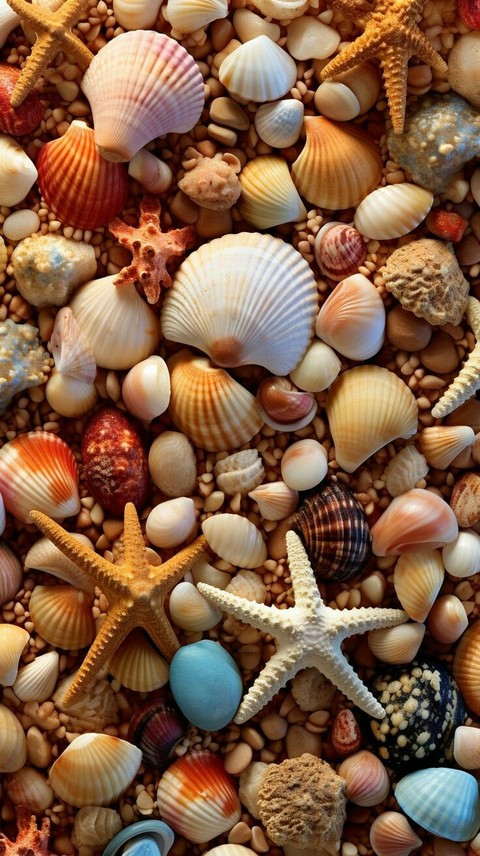 bivalvia, seashell achtergronden