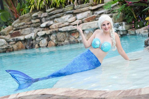 Mermaid Queen Elsa