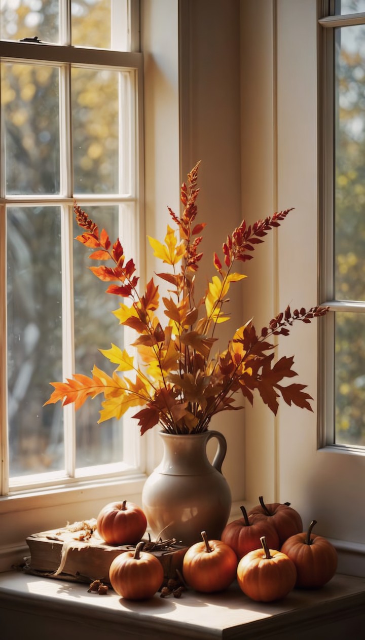 AUTUMN STYLE VASE