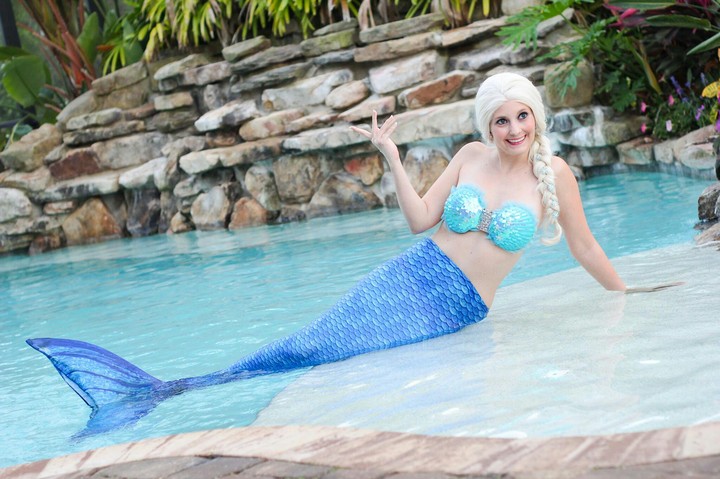 Mermaid Queen Elsa