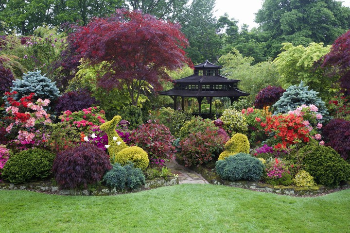 Spring garden