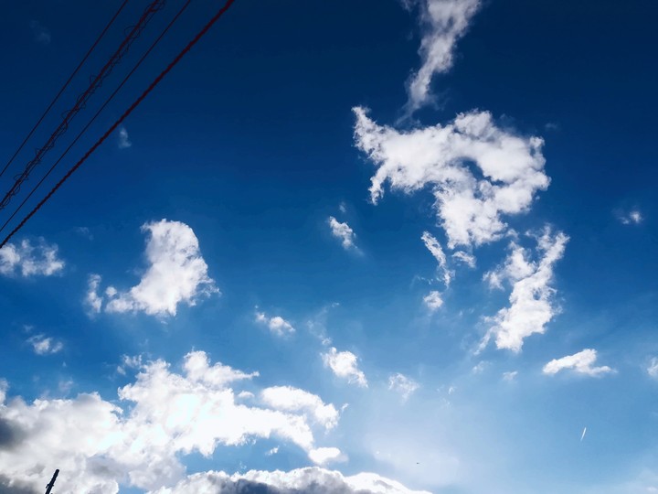blue sky