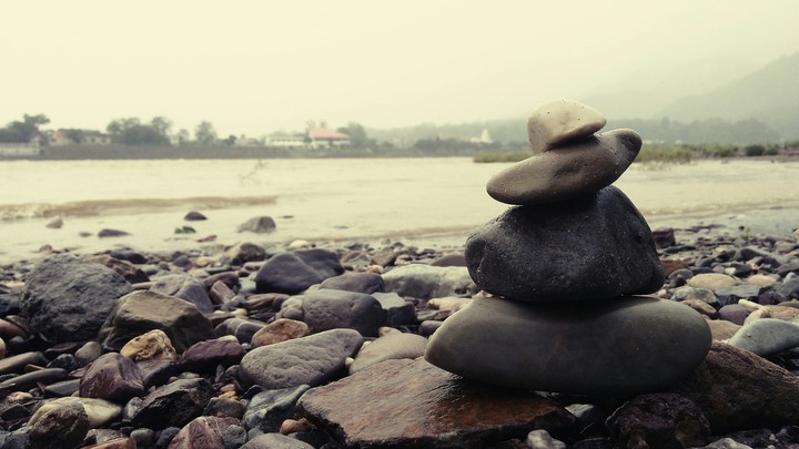 click once at river side