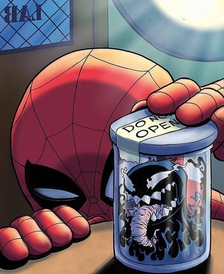 Spider Man and Venom