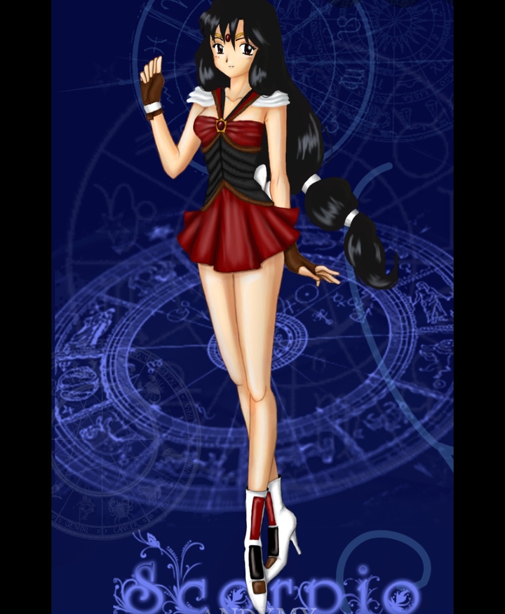 scorpio anime girl