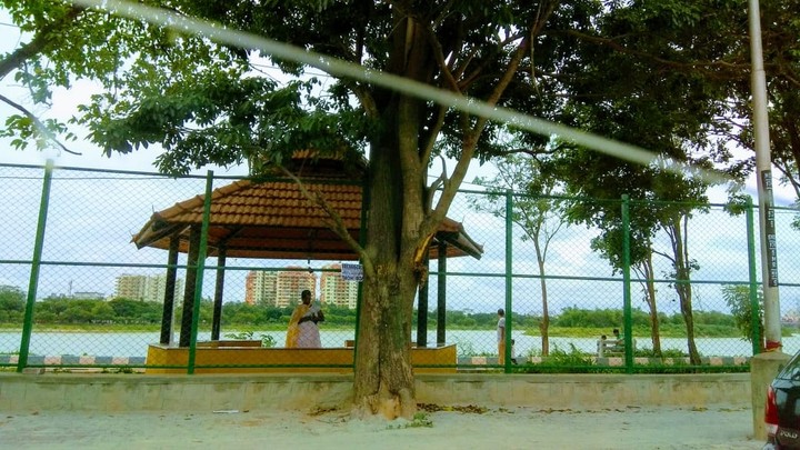 Waiting for bus...