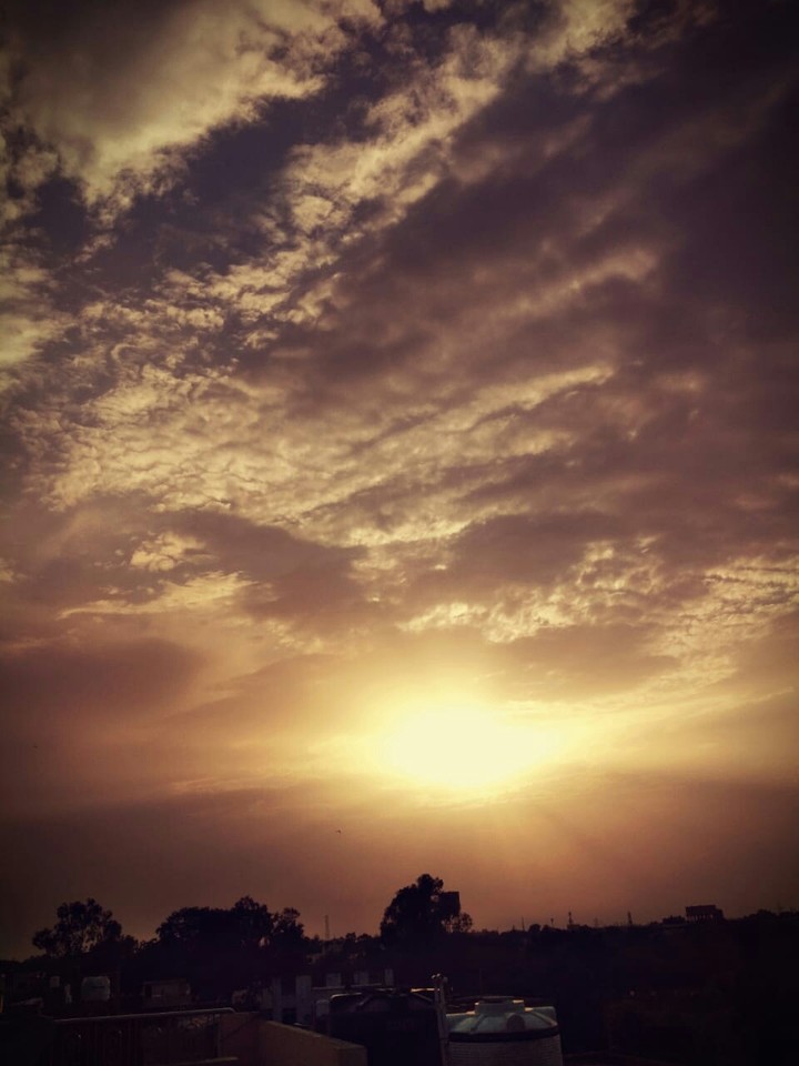 sun set