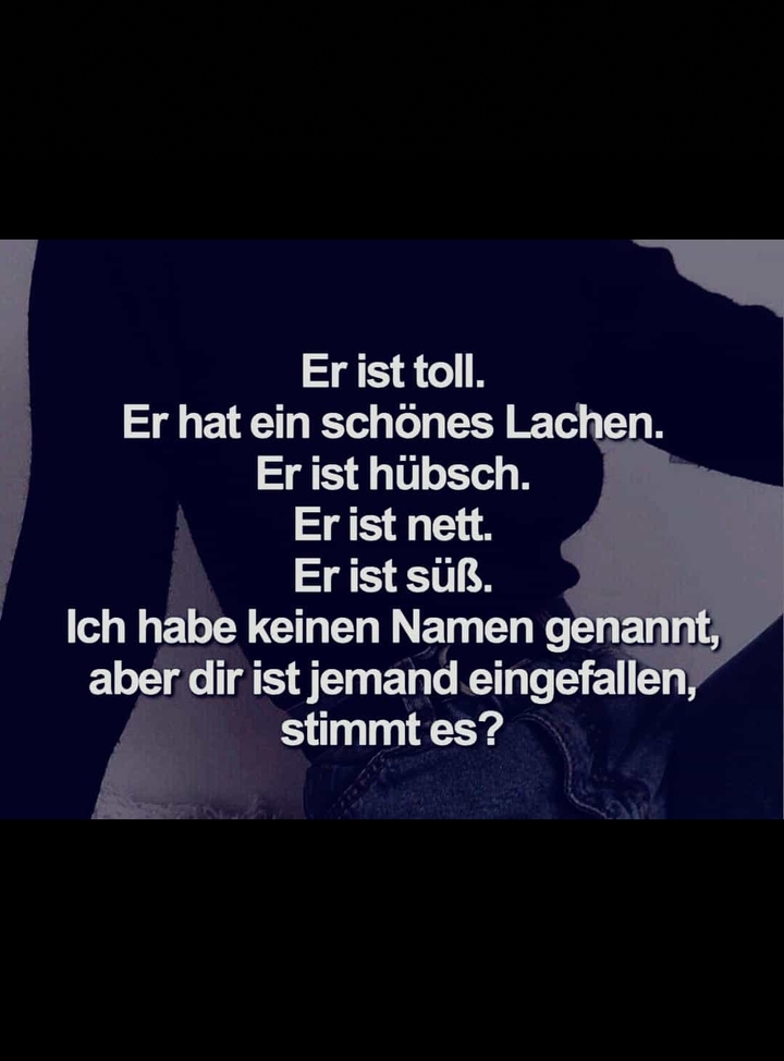 Denjenigen liebst du