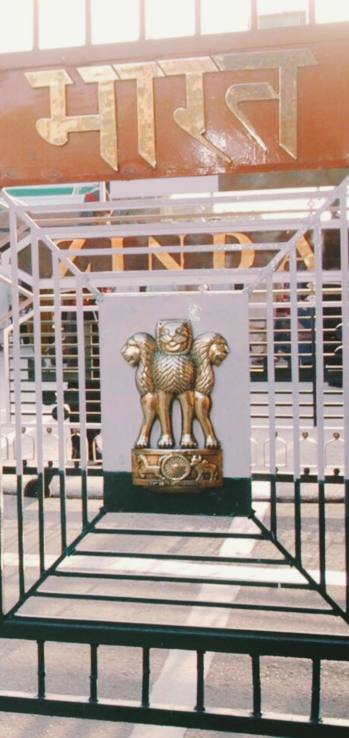 At Wagha Border