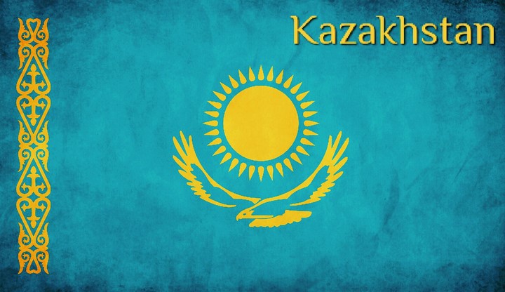 Kasachische Flagge
