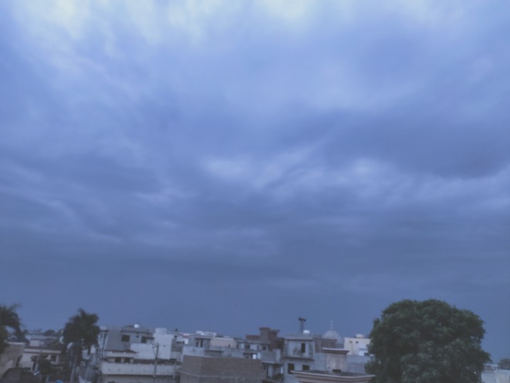 about to rain...