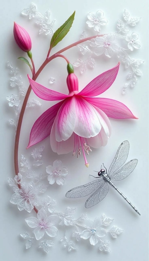 Red, Wing, Pink