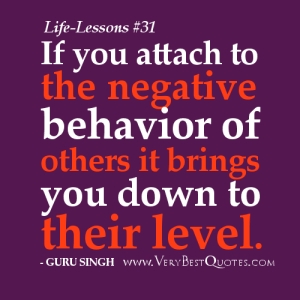 Good behaviour always