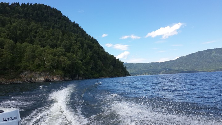 вода, горы