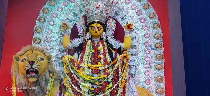 blissful goddess of creation