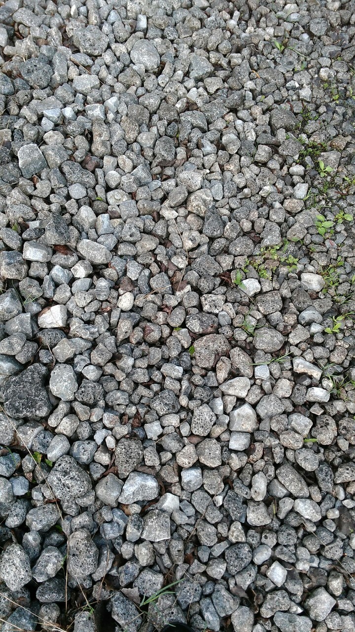 just stones