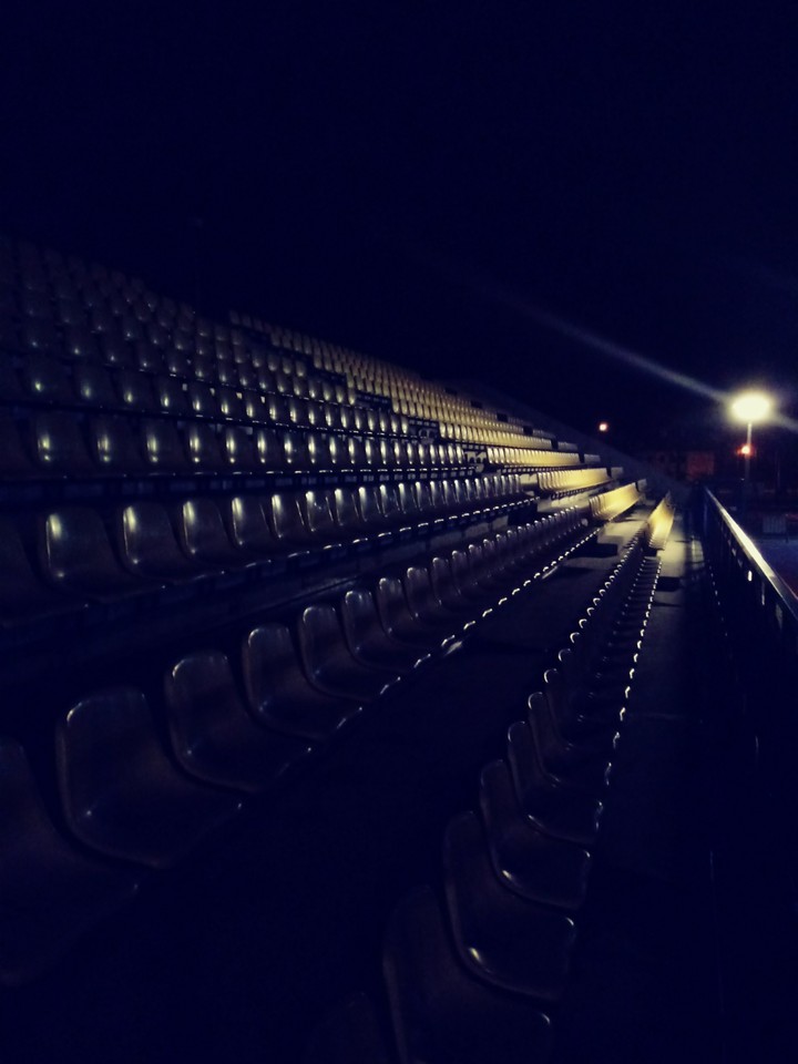 Stadium at night