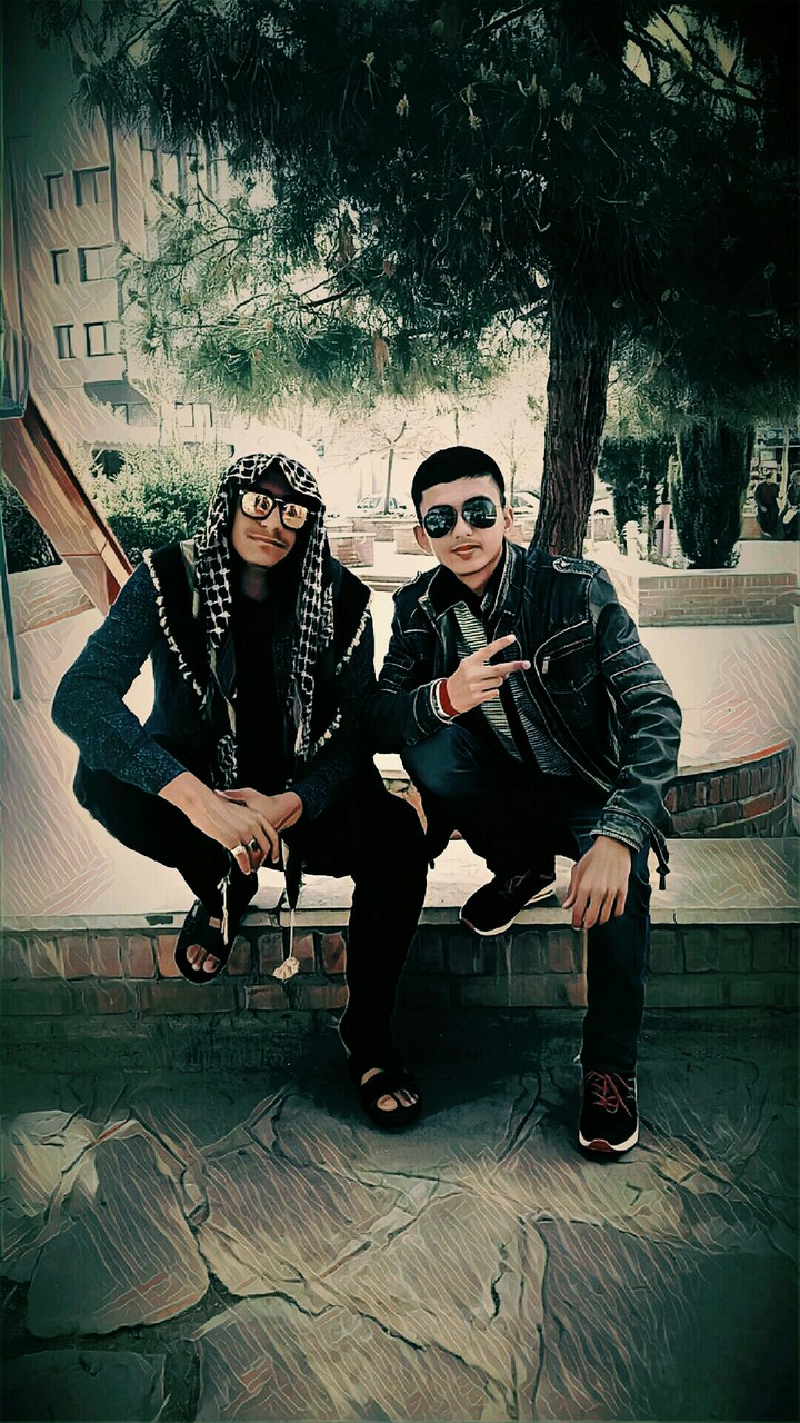 انا و صدیقی العزیز عباس