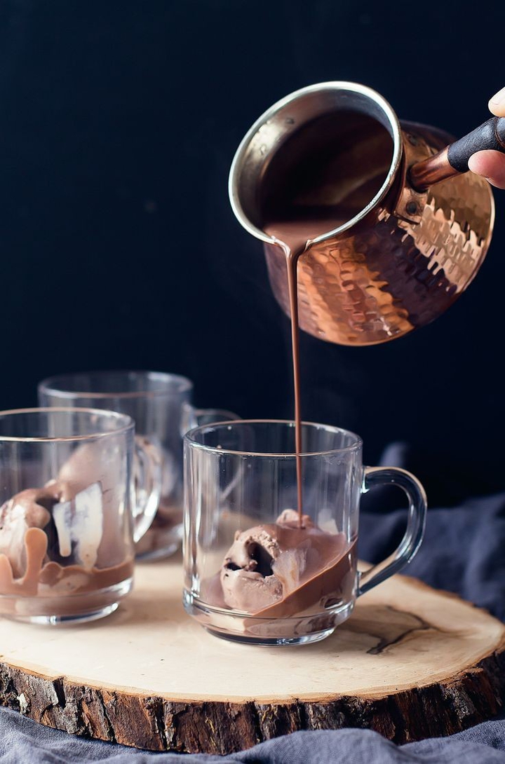 Cold chocolate?