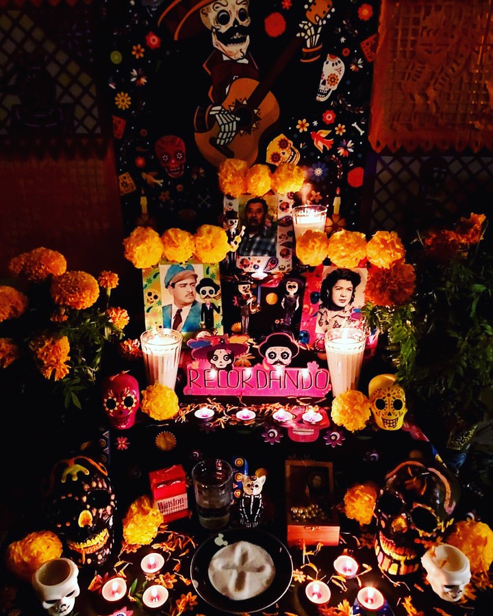 festejo de día de muertos, Mexico. mis seres queridos