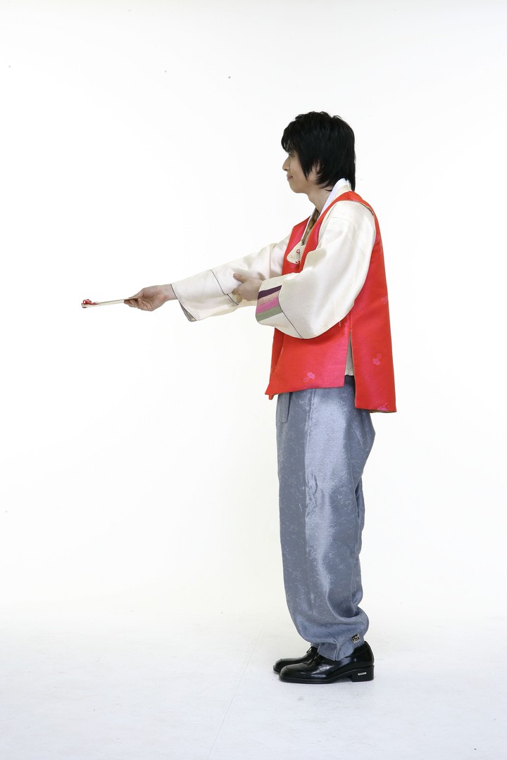 Couple in Korean Dress