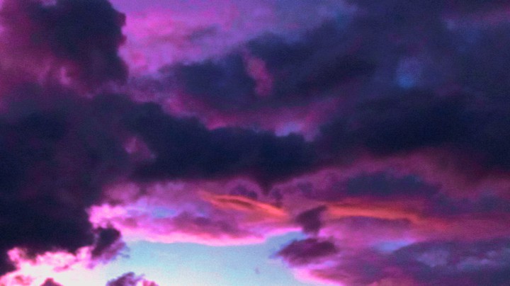 In the sky