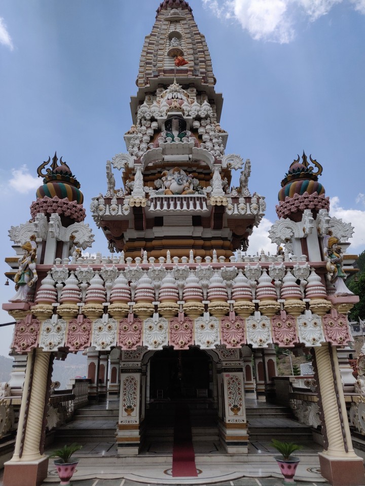 The entrance