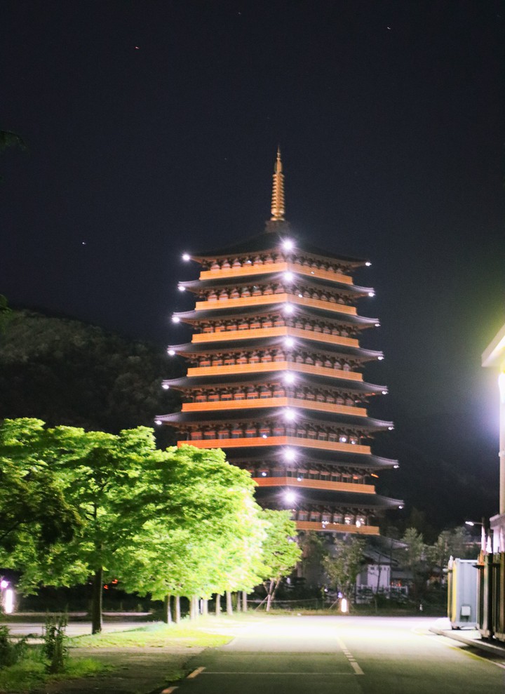 Night sky in Gyeongju, Silla