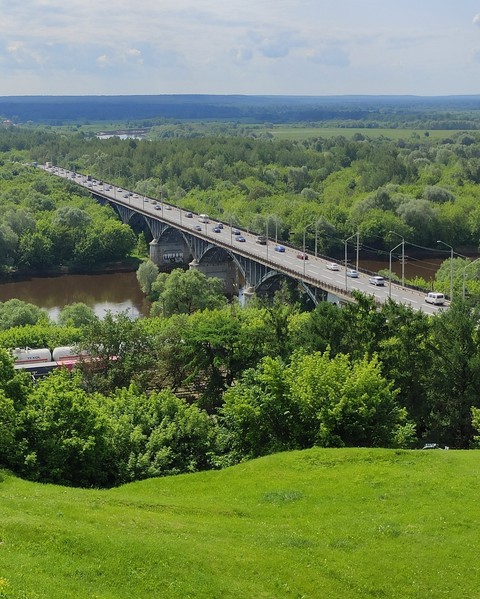 sfondi Bridge, highway