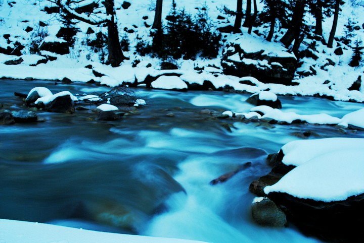 Snow kashmir