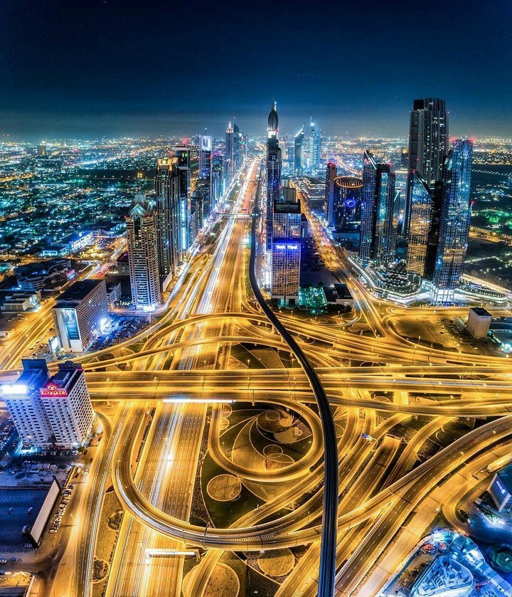 city lights