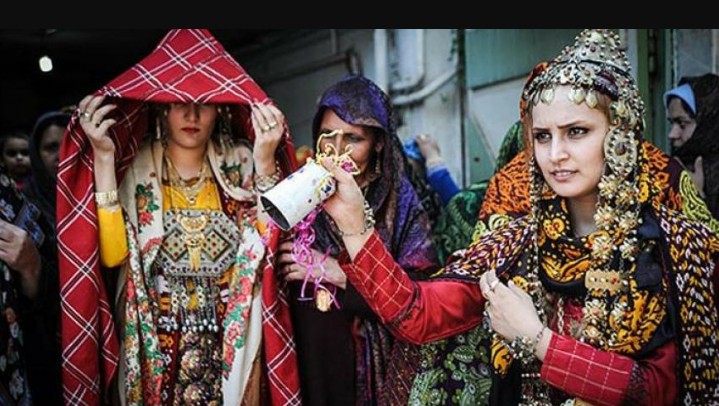 Celebration of marriage in Turkmenistan