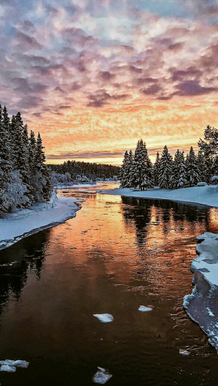 Rivière en hiver !!!!