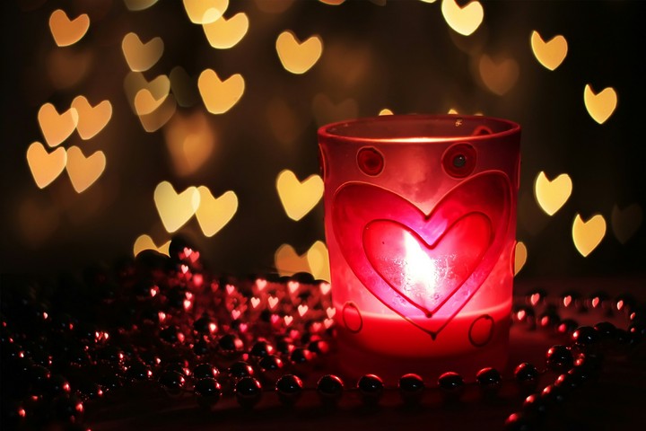 Heart Candle