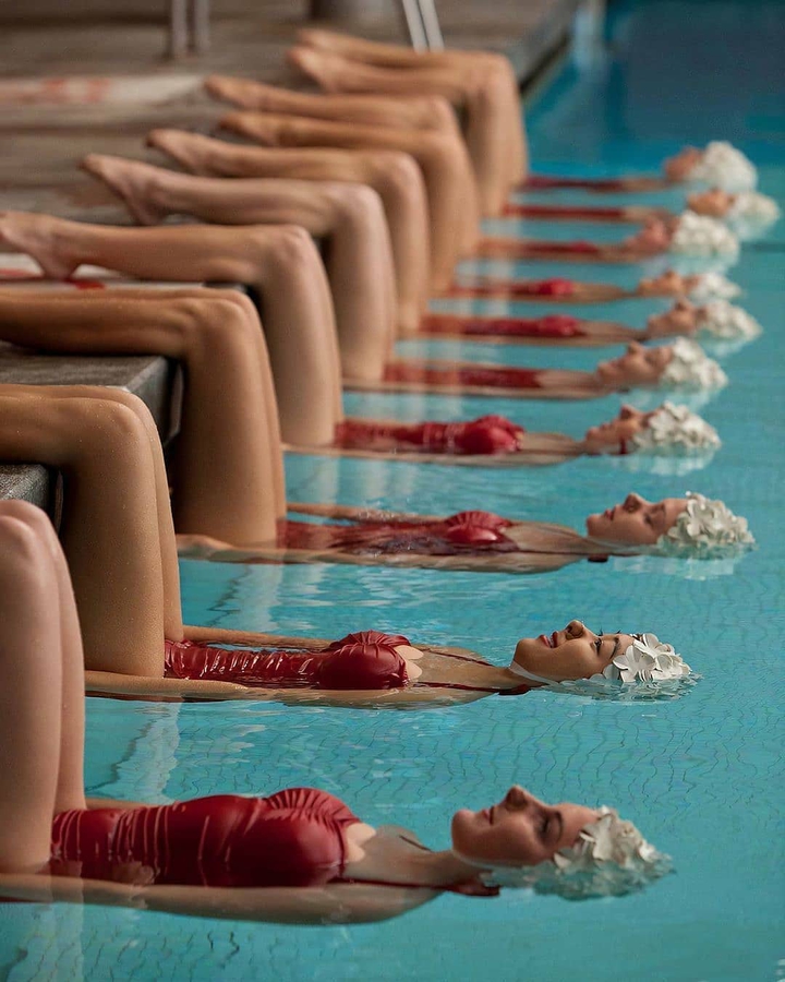 swimming